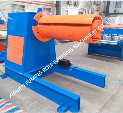 3KW Decoiler Sheet Metal Hydraulic Uncoiler Equipment Production Line