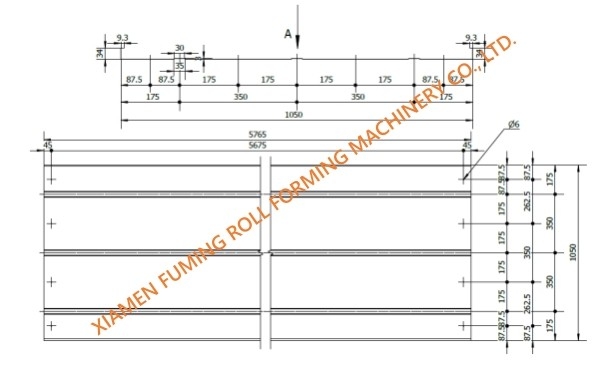 Custom Container House Roll Forming Machine Industrial For Middle Roof