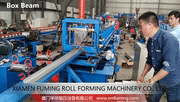 2012-04 Roll Forming Machine for Box Beam Profile