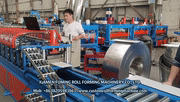 2010-01 Roll Forming Machine For YX170 Fencing Profile
